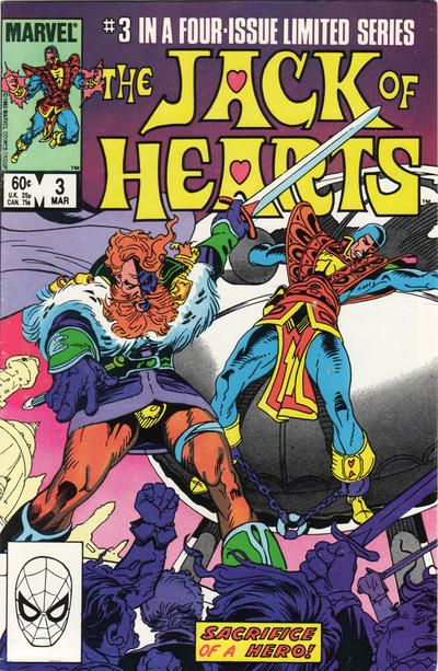 Jack of Hearts #3A Direct Edition