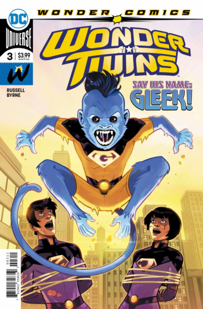 Wonder Twins #3A Regular Stephen Byrne Cover
