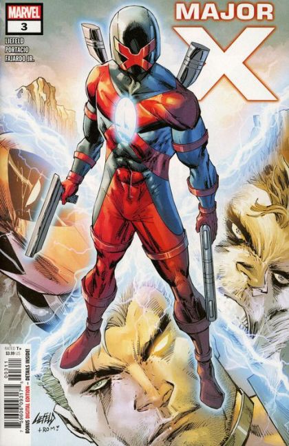 Major X, Vol. 1 #3A Regular Rob Liefeld Cover