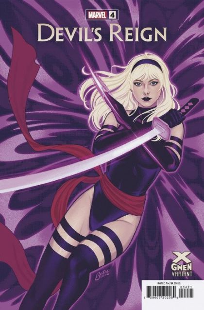 Devil's Reign, Vol. 1 #4B Betsy Cola X-Gwen Cover