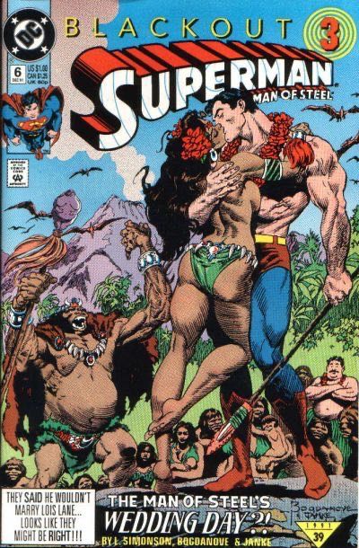 Superman: The Man of Steel #6A Direct Edition