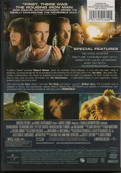 The Incredible Hulk (2008) - DVD