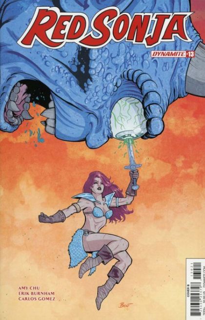 Red Sonja, Vol. 4 (Dynamite Entertainment) #13B Variant Brent Schoonover Cover