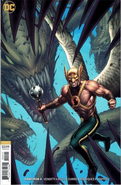 Hawkman, Vol. 5 #4B Variant Dale Keown Cover
