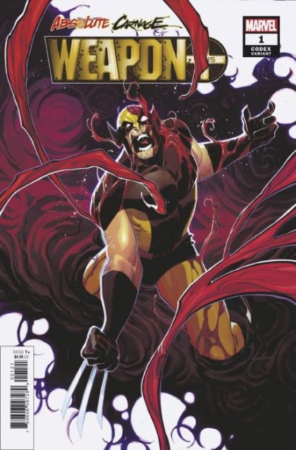 Absolute Carnage: Weapon Plus #1B Variant Matteo Scalera Codex Cover