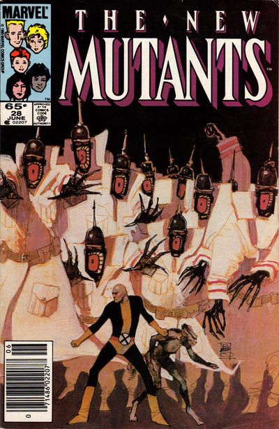 New Mutants, Vol. 1 #28B Newsstand Edition