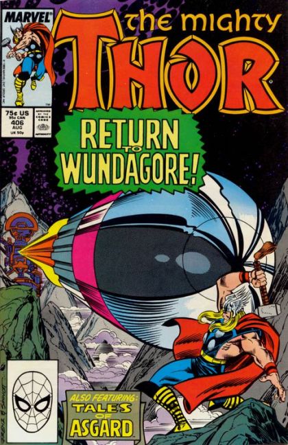 Thor, Vol. 1 #406A Direct Edition