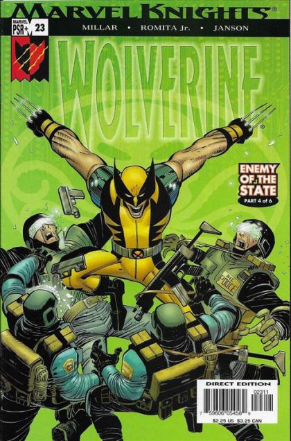 Wolverine, Vol. 3 #23A Direct Edition
