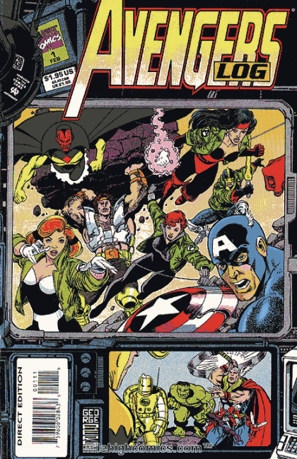 The Avengers Log #1A Direct Edition