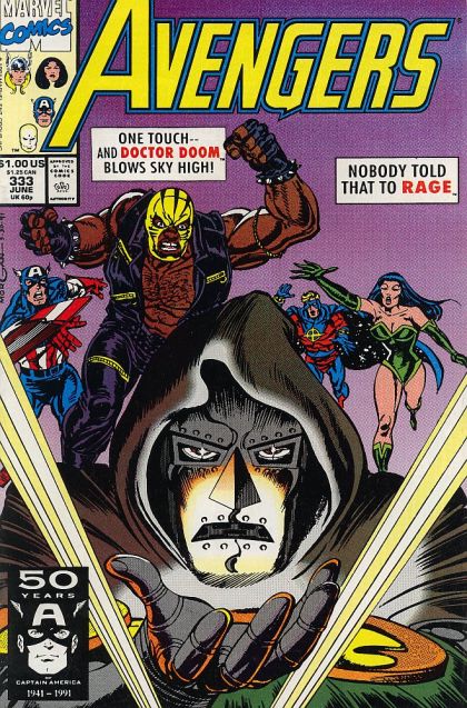 The Avengers, Vol. 1 #333A Direct Edition