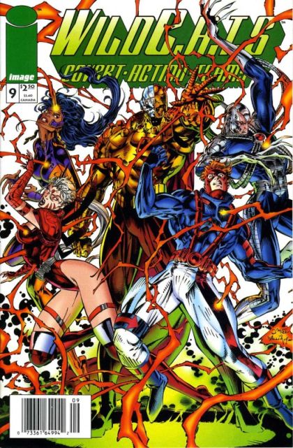 WildC.A.T.s, Vol. 1 #9B Newsstand Edition