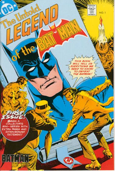 The Untold Legend of the Batman #1B Brand Sweetened Cereal Edition