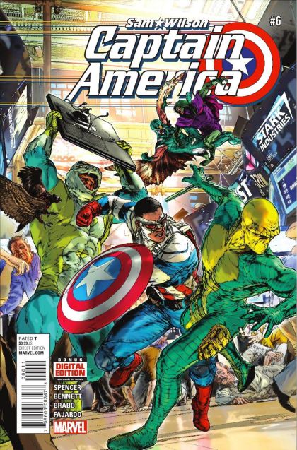 Captain America: Sam Wilson #6A Óscar Jiménez Regular
