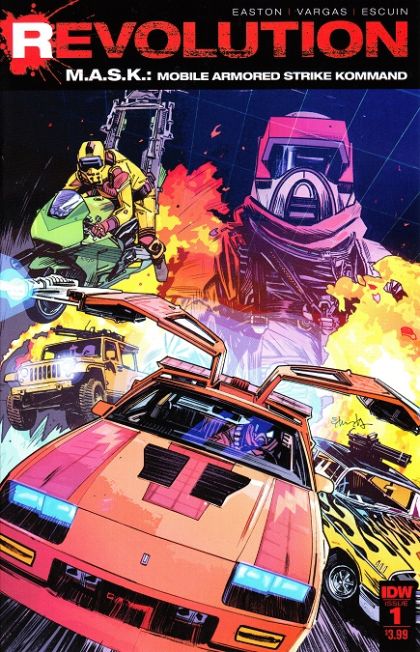 M.A.S.K.: Revolution #1A Tommy Lee Edwards Regular Cover