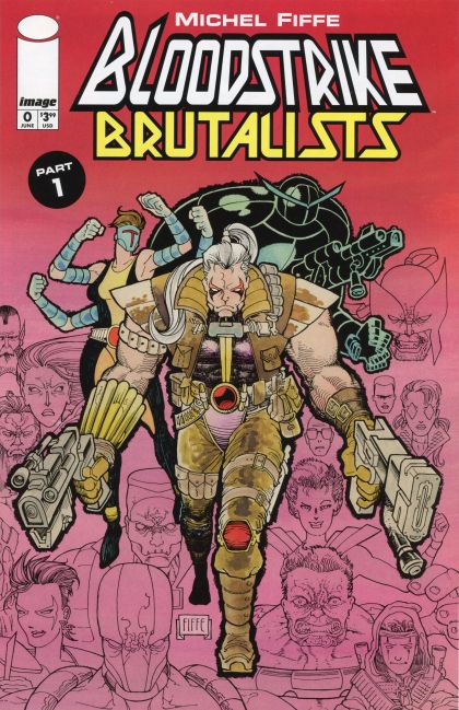 Bloodstrike, Vol. 3 #0A Regular Michel Fiffe Cover