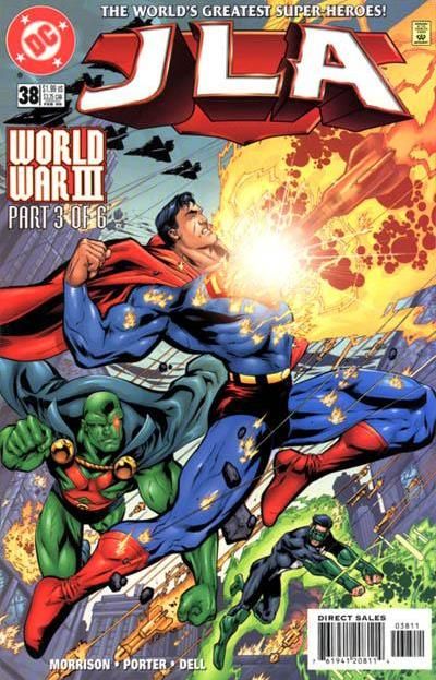 JLA #38A Direct Edition