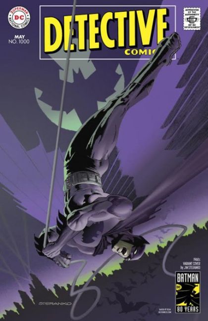 Detective Comics, Vol. 3 #1000E Jim Steranko 1960's Variant