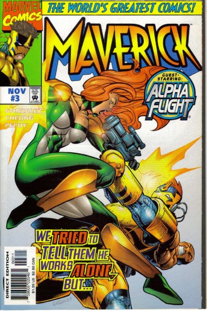 Maverick #3A Direct Edition