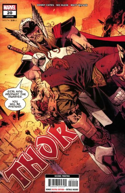 Thor, Vol. 6 #20E 2nd Printing Nic Klein Variant