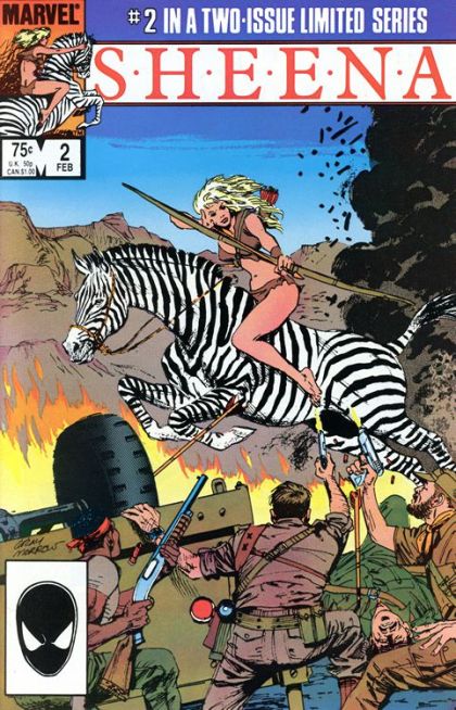 Sheena (Marvel) #2A Direct Edition