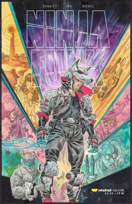 Ninja Funk #1B Alex Riegel Variant