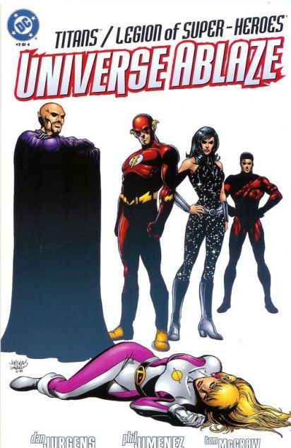 Titans / Legion of Super-Heroes: Universe Ablaze #2