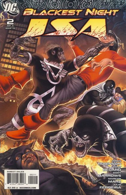 Blackest Night: JSA #2A Eddy Barrows Regular