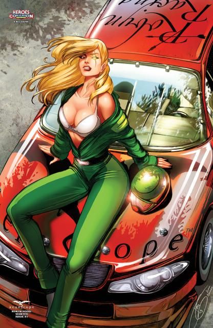 Grimm Fairy Tales Presents: Robyn Hood - Wanted #1E Jenevieve Broomall Heroes Con Exclusive Variant (Ltd. 500)