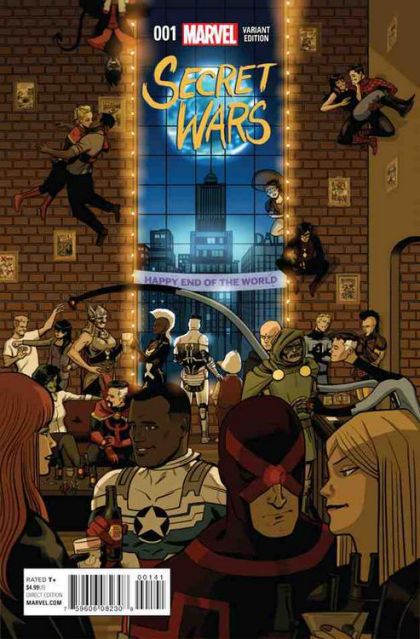 Secret Wars (2015) #1D Chip Zdarsky Party Variant