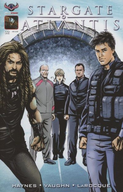 Stargate Atlantis: Back To Pegasus #2B Variant Greg LaRocque Wraparound Subscription Cover