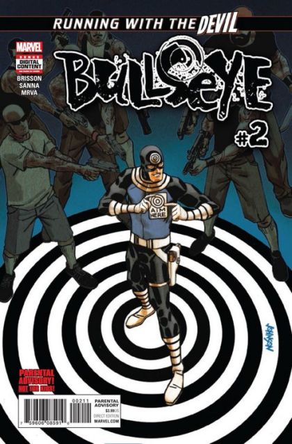 Bullseye, Vol. 1 #2A Regular Dave Johnson Cover