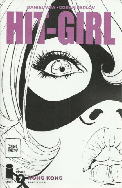 Hit-Girl: Season Two #7B Variant Goran Parlov Sketch Cover