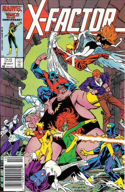 X-Factor, Vol. 1 #9B Newsstand Edition
