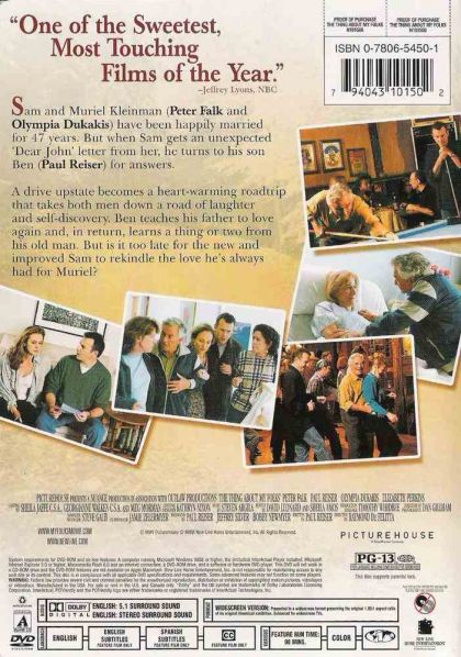 The Thing About My Folks (2005) - DVD