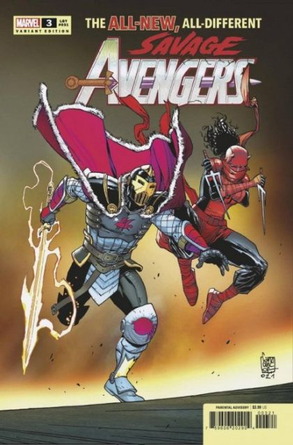 Savage Avengers, Vol. 2 #3B Giuseppe Camuncoli Teaser Cover