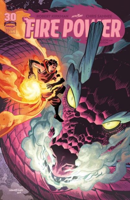 Fire Power #23A Regular Chris Samnee Cover