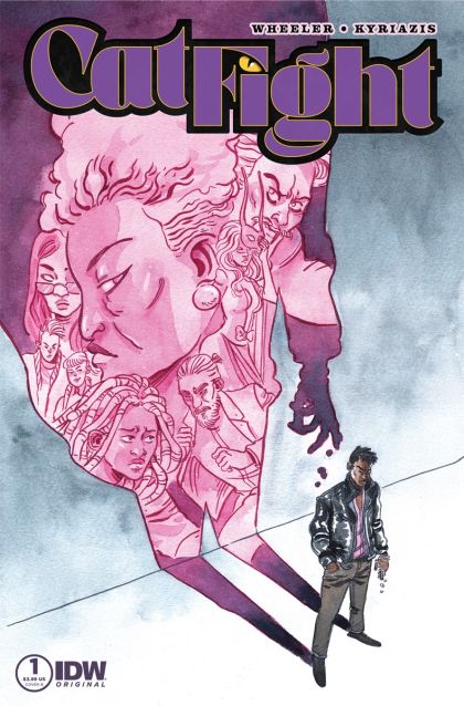 Cat Fight #1B Morgan Beem Variant