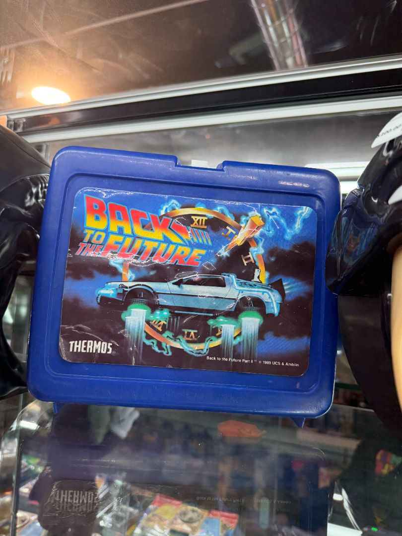 Vintage 1989 BACK TO THE FUTURE II Plastic Lunch Box
