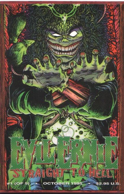 Evil Ernie: Straight to Hell #1A Fold-out cardstock cover