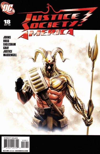 Justice Society of America, Vol. 3 #18A Alex Ross Regular Cover