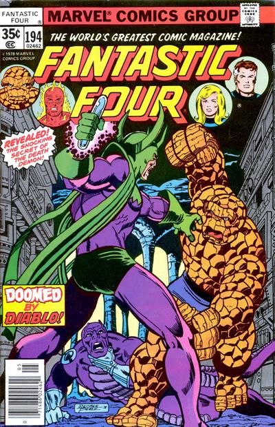 Fantastic Four, Vol. 1 #194B Newsstand Edition