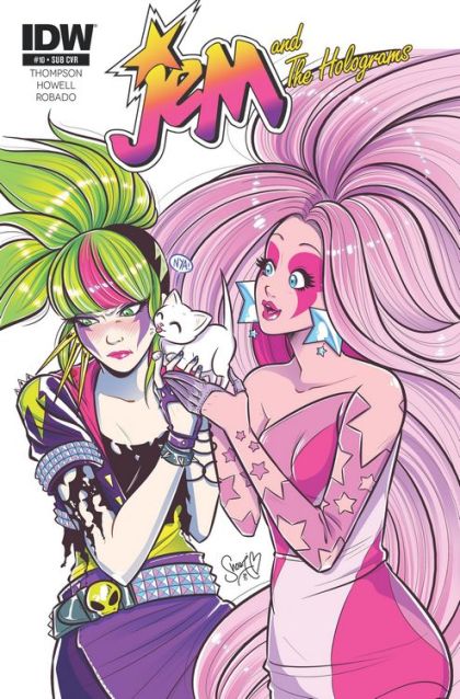 Jem and The Holograms #10B Subscription Cover