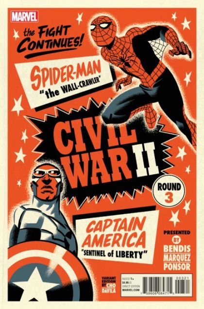 Civil War II #3B Michael Cho Variant
