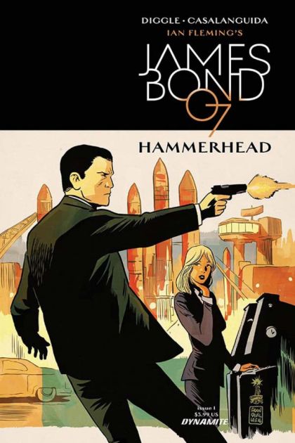 James Bond: Hammerhead #1A Regular Francesco Francavilla Cover