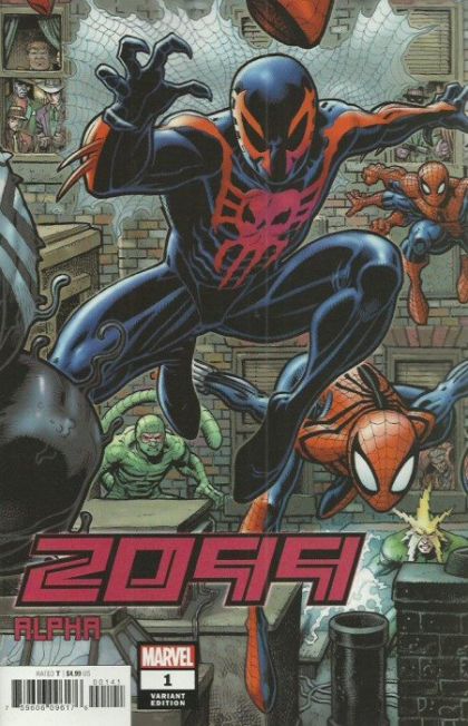 2099 Alpha, Vol. 1 #1D Arthur Adams 8-Part Connecting D Variant