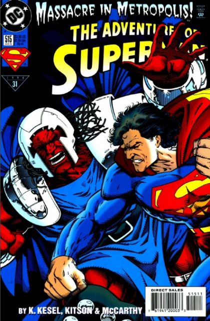The Adventures of Superman #515A Direct Edition