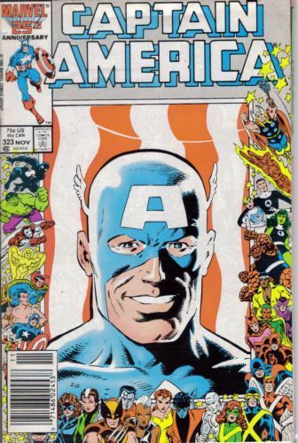 Captain America, Vol. 1 #323B Newsstand Edition