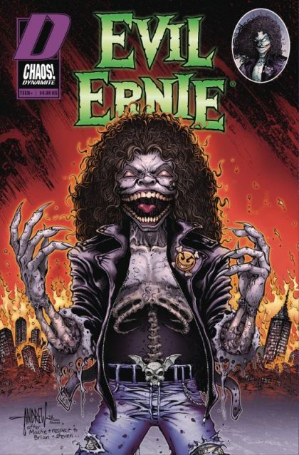 Evil Ernie, Vol. 3 (Dynamite Entertainment) #3H FOC Bonus Homage Andrew Mangum Variant Cover
