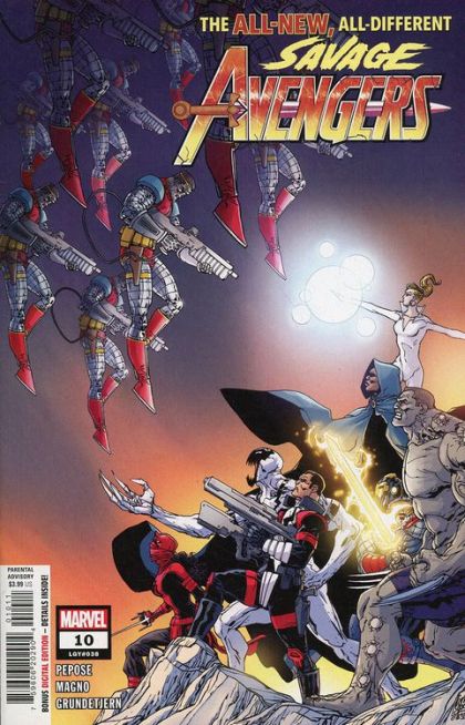 Savage Avengers, Vol. 2 #10A Regular Giuseppe Camuncoli Cover