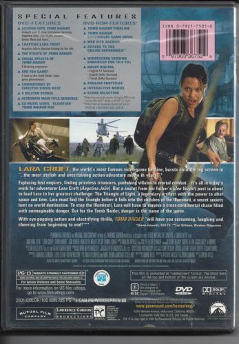 Lara Croft: Tomb Raider (2001) Special Edition - DVD